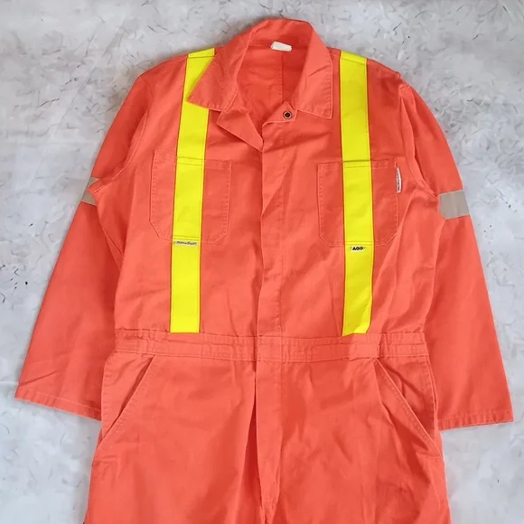 AGO ARC/FR ASTM 1506-02 Work Overalls Denim - Picture 8 of 11